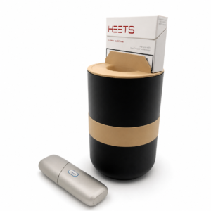 Пепелник за iqos с поставка за heets & terea